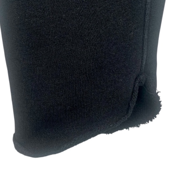 Frank & Eileen Black Tulip Ankle Pants Pull-On Fleece Sweatpants Women's XS - Picture 6 of 10